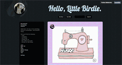 Desktop Screenshot of littlebirdie.tumblr.com