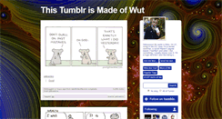 Desktop Screenshot of madeofwut.tumblr.com