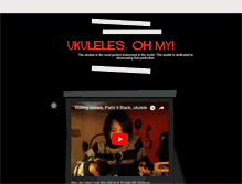 Tablet Screenshot of mylittleukulele.tumblr.com