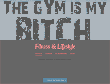 Tablet Screenshot of fitnessdedication.tumblr.com