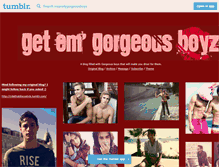 Tablet Screenshot of insanelygorgeousboys.tumblr.com