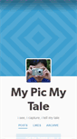 Mobile Screenshot of mypicmytale.tumblr.com