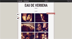 Desktop Screenshot of eaudeverbena.tumblr.com