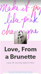 Mobile Screenshot of brunettelove.tumblr.com