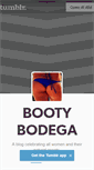 Mobile Screenshot of bootybodega.tumblr.com