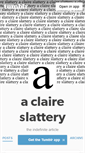 Mobile Screenshot of aclaireslattery.tumblr.com