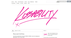 Desktop Screenshot of clubkissability.tumblr.com