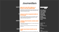 Desktop Screenshot of journerdism.tumblr.com