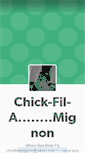 Mobile Screenshot of chickfiletmignon.tumblr.com