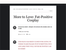 Tablet Screenshot of chubbycosplay.tumblr.com