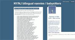 Desktop Screenshot of nynannies.tumblr.com