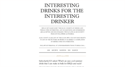 Desktop Screenshot of drinksfordrinkers.tumblr.com
