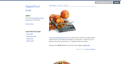 Desktop Screenshot of digitalfoodscales.tumblr.com