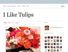 Tablet Screenshot of iliketulips.tumblr.com