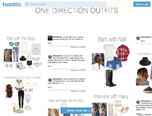 Tablet Screenshot of 1doutfits.tumblr.com