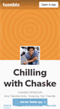Mobile Screenshot of chillingwithchaske.tumblr.com