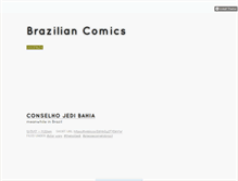 Tablet Screenshot of braziliancomics.tumblr.com