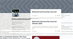 Desktop Screenshot of belovedcommunityaware.tumblr.com
