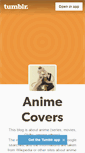 Mobile Screenshot of animecovers.tumblr.com