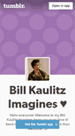 Mobile Screenshot of billkaulitzimagines.tumblr.com