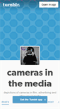 Mobile Screenshot of camerasinthemedia.tumblr.com