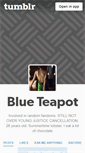 Mobile Screenshot of blueteapot.tumblr.com