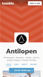 Mobile Screenshot of antilopen.tumblr.com