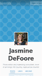 Mobile Screenshot of jasminedefoore.tumblr.com