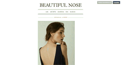 Desktop Screenshot of beautifulnose.tumblr.com