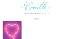 Desktop Screenshot of camille-la-vie.tumblr.com