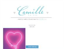 Tablet Screenshot of camille-la-vie.tumblr.com