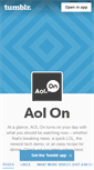 Mobile Screenshot of aolon.tumblr.com