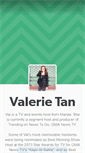 Mobile Screenshot of missvalerietan.tumblr.com