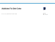 Tablet Screenshot of dietcokediaries.tumblr.com