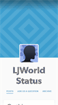 Mobile Screenshot of ljworld-status.tumblr.com