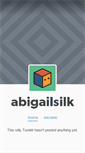 Mobile Screenshot of abigailsilk.tumblr.com