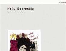 Tablet Screenshot of hollygocrunkly.tumblr.com