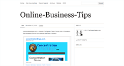 Desktop Screenshot of onlinebusiness-tips.tumblr.com