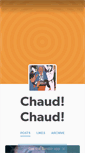 Mobile Screenshot of chaudchaud.tumblr.com
