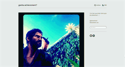 Desktop Screenshot of ganhaachievement.tumblr.com