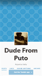 Mobile Screenshot of dudefrompluto.tumblr.com