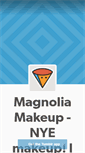 Mobile Screenshot of magnolia-makeup.tumblr.com