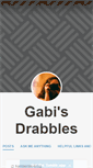 Mobile Screenshot of gabisdrabbles.tumblr.com