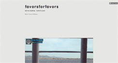 Desktop Screenshot of favorsforfavors.tumblr.com