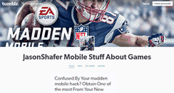 Desktop Screenshot of jasonshafer.tumblr.com
