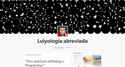 Desktop Screenshot of luiyologia.tumblr.com