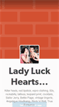 Mobile Screenshot of ladylucksboutique.tumblr.com