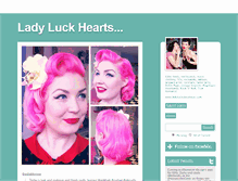 Tablet Screenshot of ladylucksboutique.tumblr.com