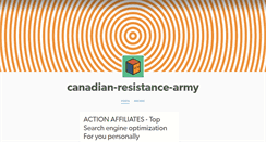 Desktop Screenshot of canadian-resistance-army.tumblr.com