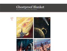 Tablet Screenshot of ghostproofblanket.tumblr.com